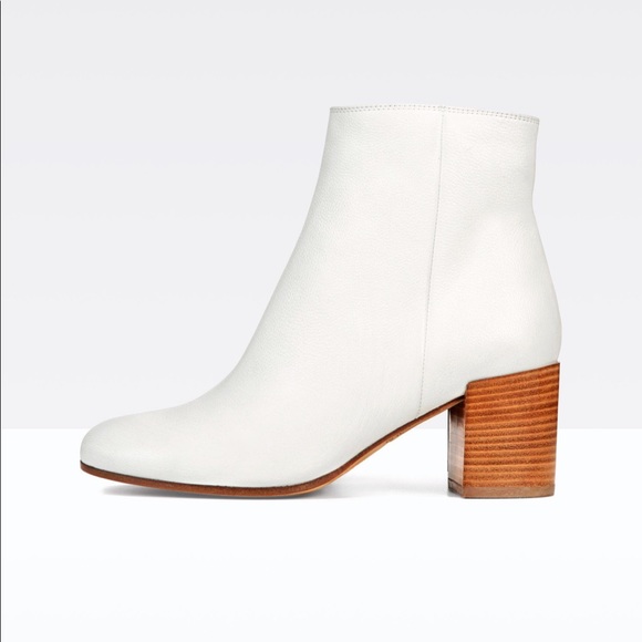 vince white boots